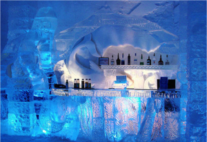 In Prague, Czech Republic, there's an ice bar. I was there two weeks ago and every person in town was talking about the ice bar. There's nothing different about the rest of the club: music, drinks and people dancing. But because there's an ice bar, this club is always full.