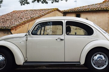 Vintage volkswagen beetle