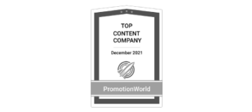 Top Content Company December 2021 Award