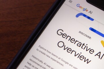 Google's Generative AI Overview pulled up on a mobile device.